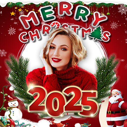 Christmas photo frame 2025